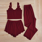 3PCS Pajamas Set
