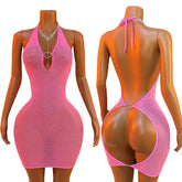 Adult Accessories Slim Fit Stockings Without Crotch Leggings Transparent Slit Full Teddy Bodysuit Jumpsuit Underwear