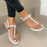 Casual Shallow Rubber Beach Style Outdoor Flips Flops Sandals