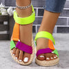 Casual Synthetic Soft Soled Trend Beach Style Non-Slip Flat Sandals