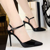 Classics Stripper Ankle Strap Cap Toe Wedding Fetish Nightclub High Heels