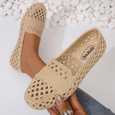 Elegant Fashionable and Comfortable Flat-soled Toe-cap Sandals