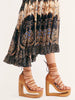 Elegant Glidiator Hollow Ankle Atrap Wedges Heels