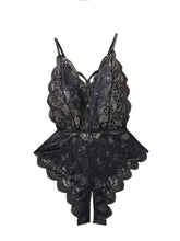 Floral Lace Coverall