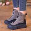 Insulation Plush With anti Slip increased Height Versatile High Top Snow Cotton Shoes