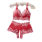Lace Bra And Panties Set Com