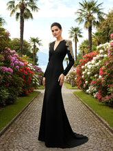 Long Sleeve Embellished Shoulder Maxi Dress Black