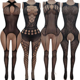 lingerie hollow teddy open crotch teddy bodysuit intimate sleepwear