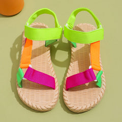 Casual Synthetic Soft Soled Trend Beach Style Non-Slip Flat Sandals