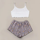 Summer Casual Pajamas Set