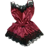 Summer Lace Silk Pajama Set