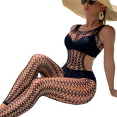 Clothing Jumpsuits Rompers teddy mesh erotic bodysuit fashion backless porno Jumpsuits
