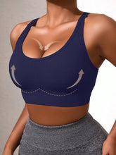 Seamless Sports Bra Shockproof Push Up Running Yoga Bra Back BeautyThin Section Lift Armpit Bra