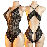 Womens Dresses Deep V Open Bra