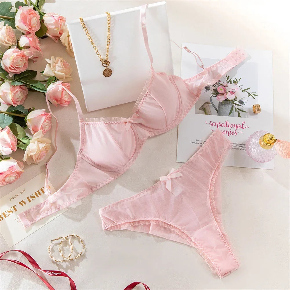 2Pcs Bra & Brief Set