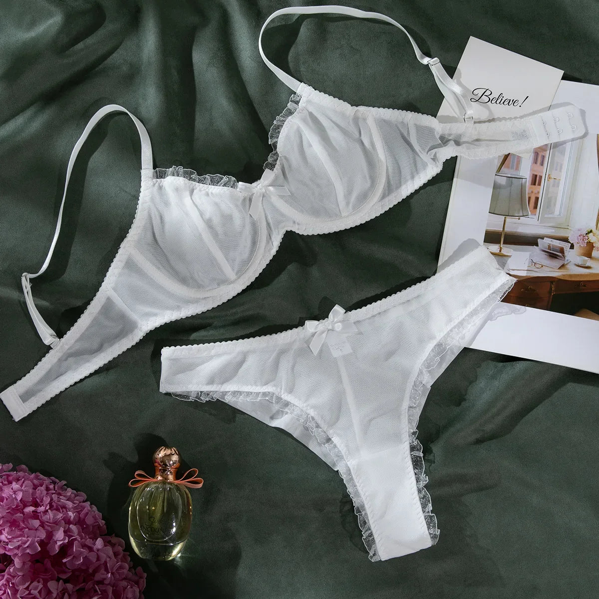 2Pcs Bra & Brief Set