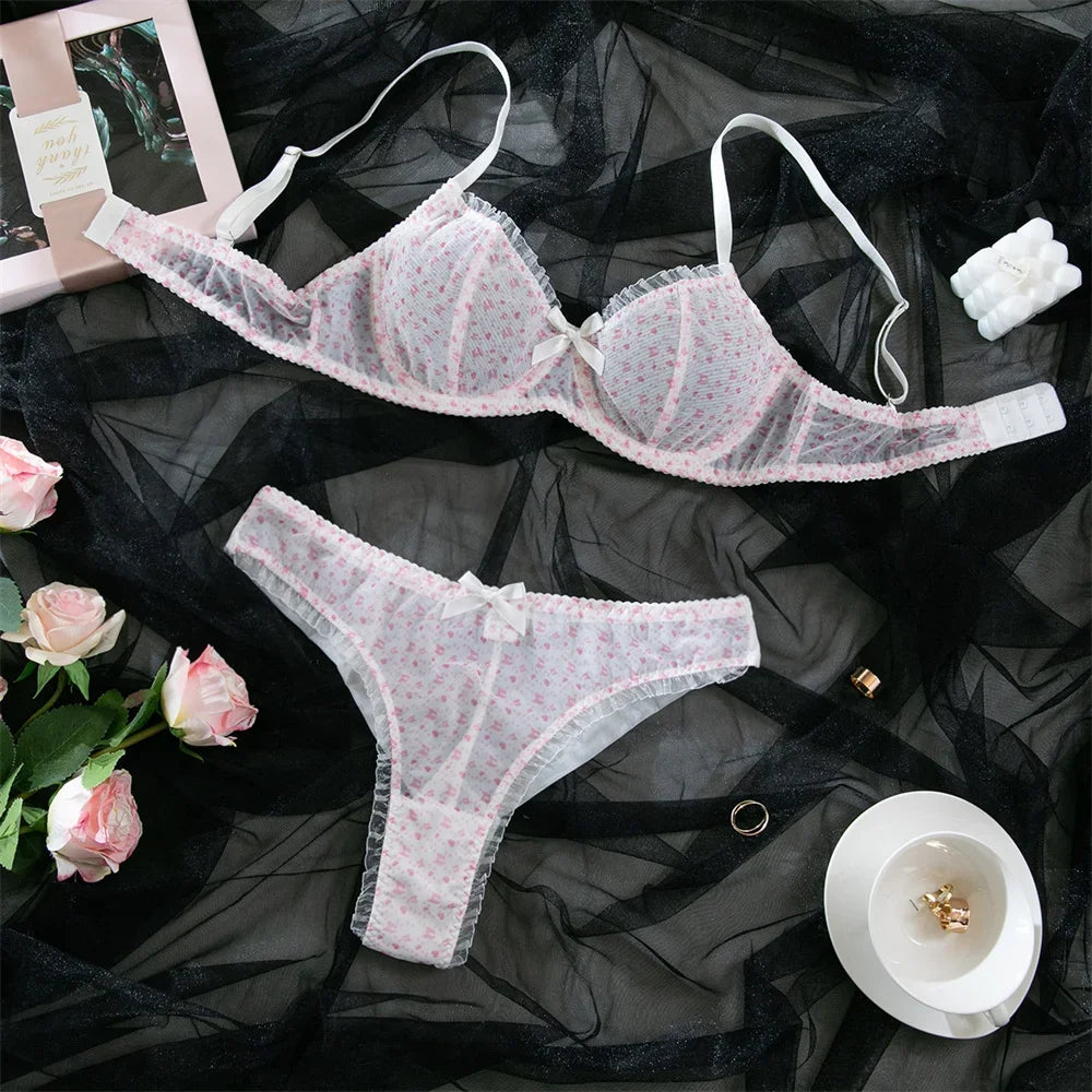 2Pcs Bra & Brief Set
