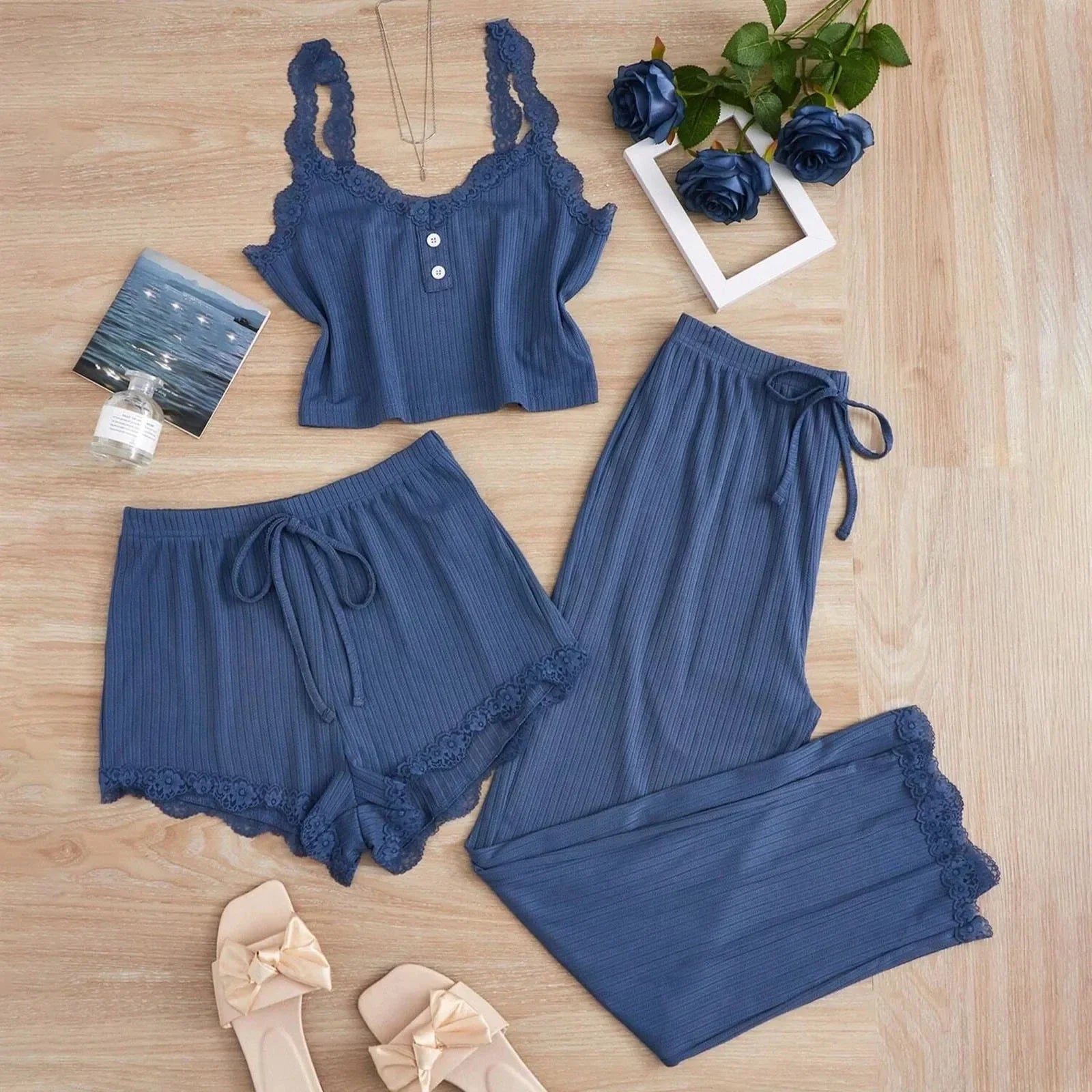 3PCS Pajamas Set