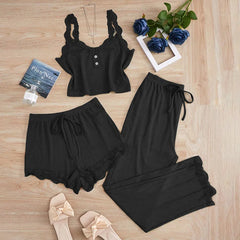 3PCS Pajamas Set