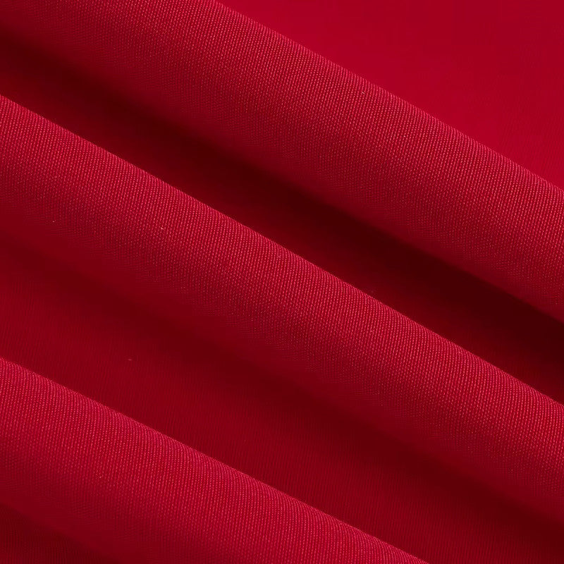 A Line Midi Dress Red