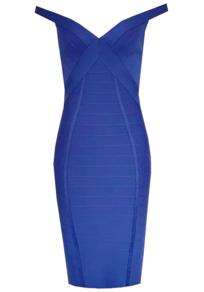 Bardot Design Midi Dress Blue