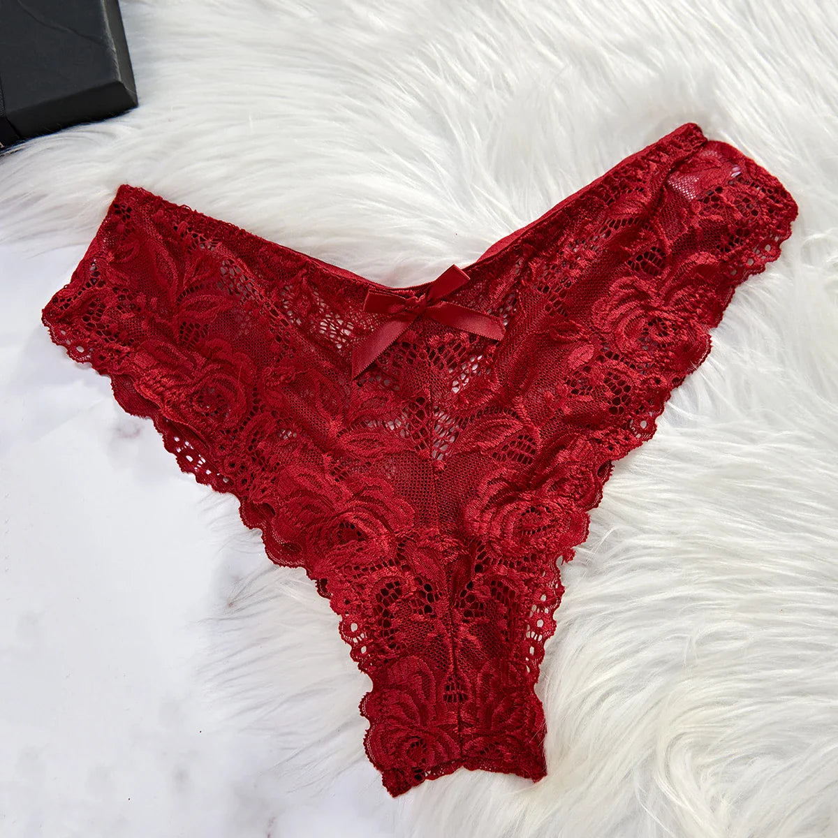 Black Transparent See Through Sleepwear Lace Nightdress Lingerie Underwear Panty Pijamas Sets Female Nighty