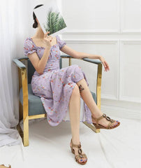 Bohemian Cross-Tied Rear Strap Anti-Slip Platform Gladiator Wedge Sandals