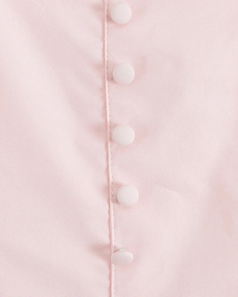 Bow Skater Dress Pink