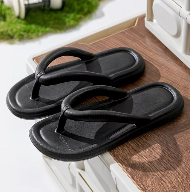 Candy Color Flip Flops Cosy Slides Lithe Soft Indoor Home Slippers