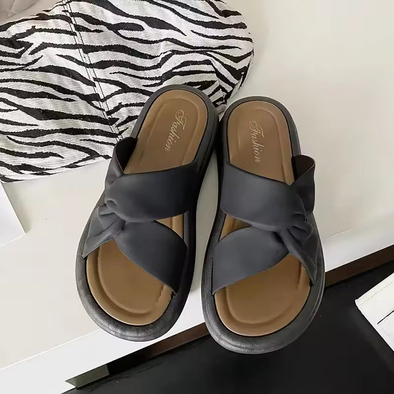 Casual Anti-Slip Geometric Pull On Outerwear Use PVC Sole Shoes