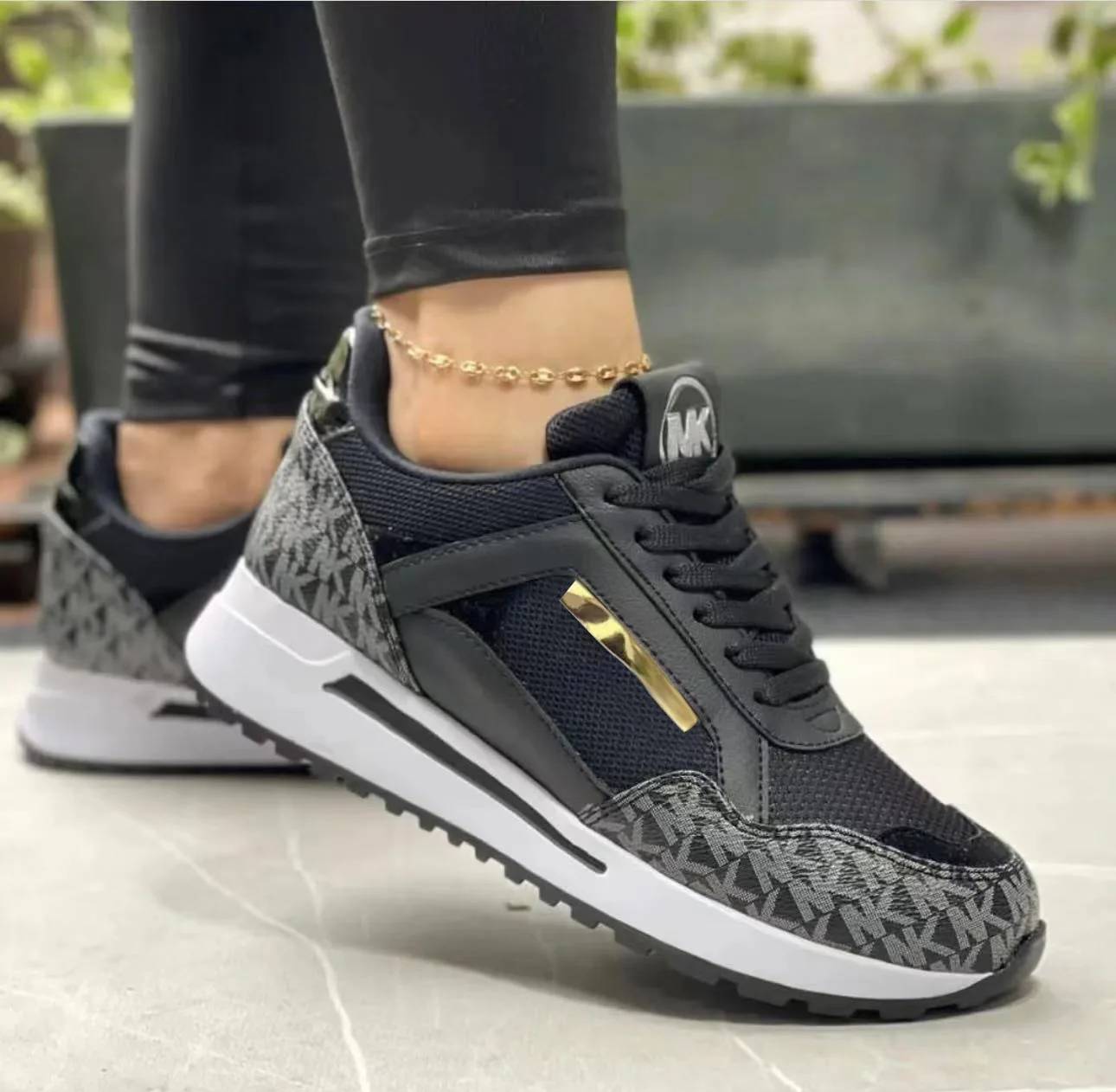 Casual Bonded Leather Slip-On Low Heels Wedge Sports Shoes