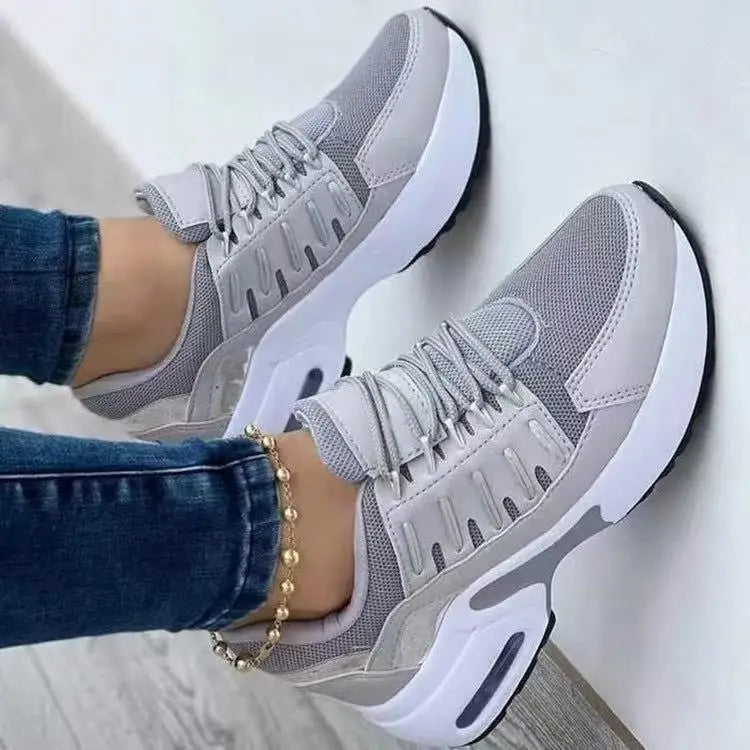 Casual Mesh Breathable Outdoor Lightweight Non-Slip Wedge Shoes