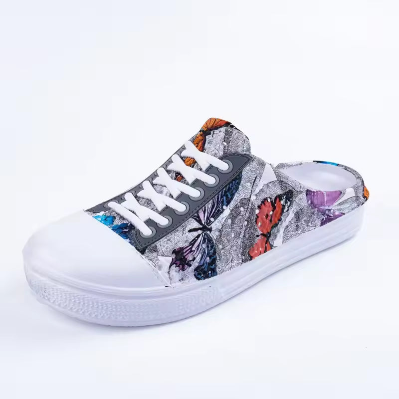 Casual Breathable Round Toe Comfortable Flats Sports Shoes