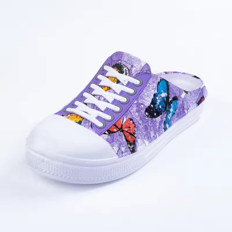 Casual Breathable Round Toe Comfortable Flats Sports Shoes