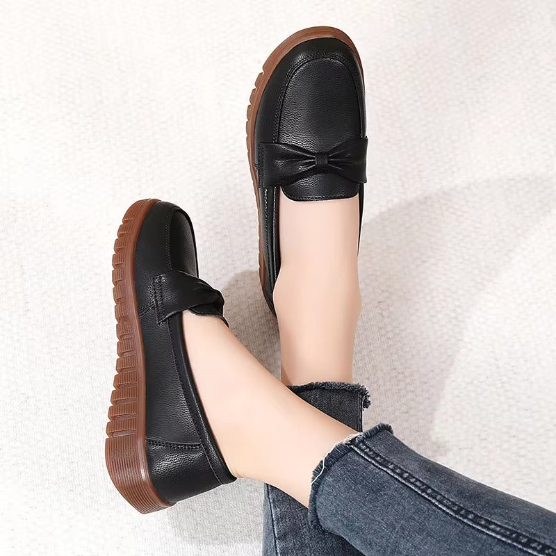 Casual Cloth Sweet Bread Flat Ballet Dance Office Work Shoes