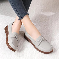 Casual Cloth Sweet Bread Flat Ballet Dance Office Work Shoes
