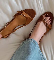 Casual Design Sense SLIP-ON Back Strap Open Toe Slippers