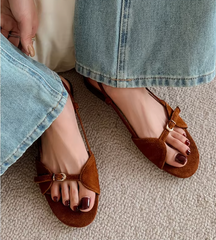 Casual Design Sense SLIP-ON Back Strap Open Toe Slippers