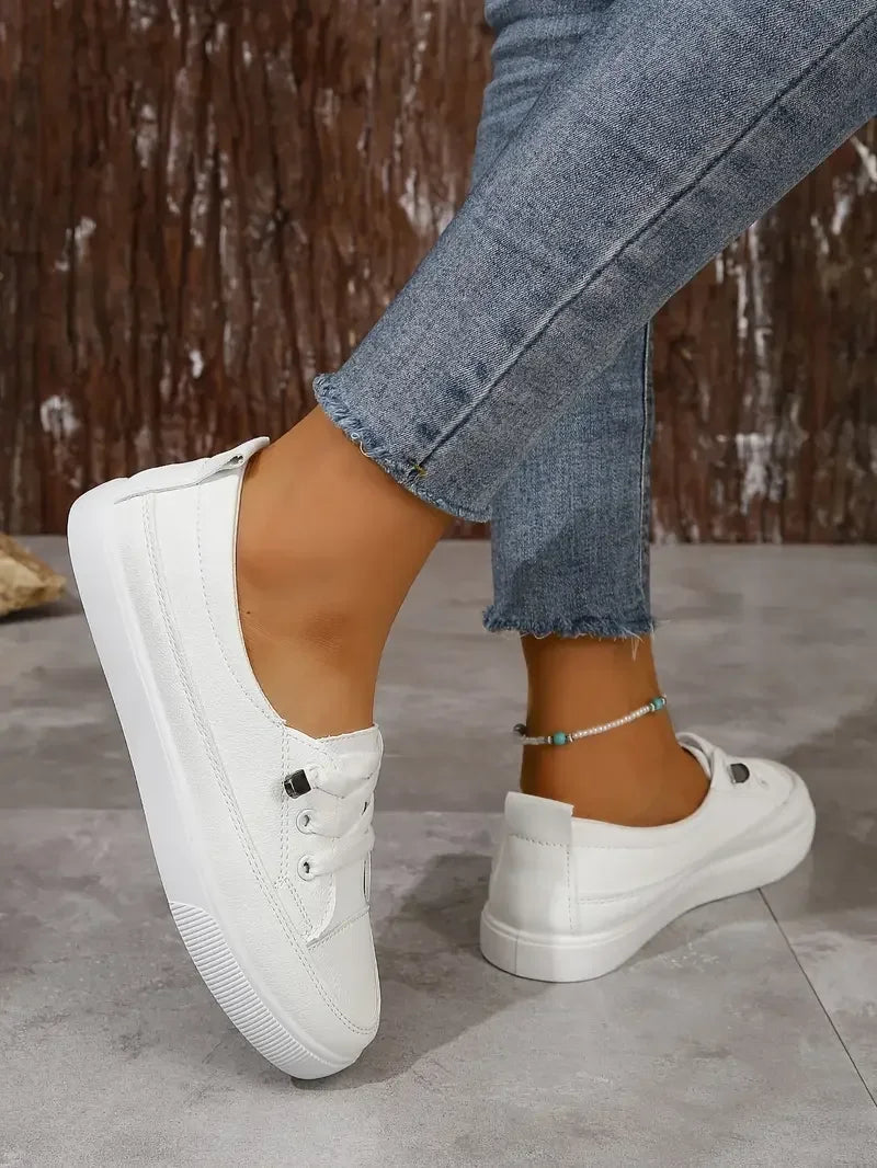 Casual Fashion New Mesh Breathable Round Toe Shallow Shoes