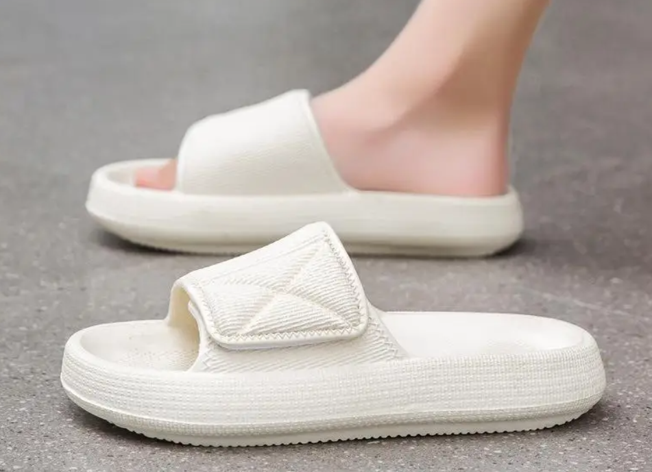 Casual Flip-Flop Adjustable Beach Style Couples Outer Wear Thick-Soled Slippers