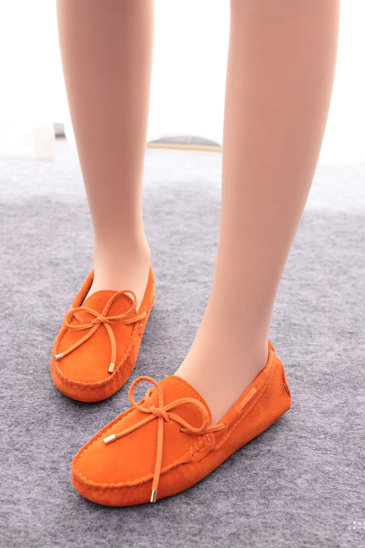 Casual Genuine Leather SLIP-ON Flats Shoes