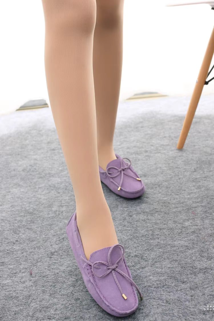 Casual Genuine Leather SLIP-ON Flats Shoes