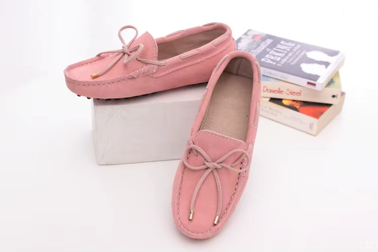 Casual Genuine Leather SLIP-ON Flats Shoes