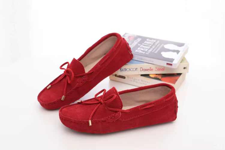 Casual Genuine Leather SLIP-ON Flats Shoes