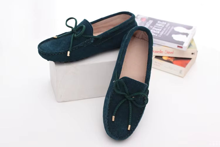 Casual Genuine Leather SLIP-ON Flats Shoes