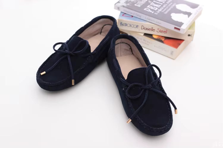 Casual Genuine Leather SLIP-ON Flats Shoes