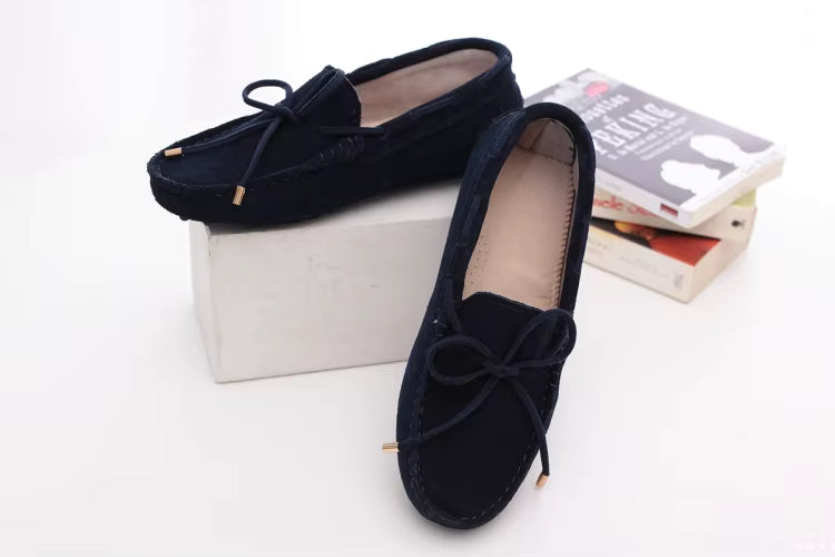 Casual Genuine Leather SLIP-ON Flats Shoes