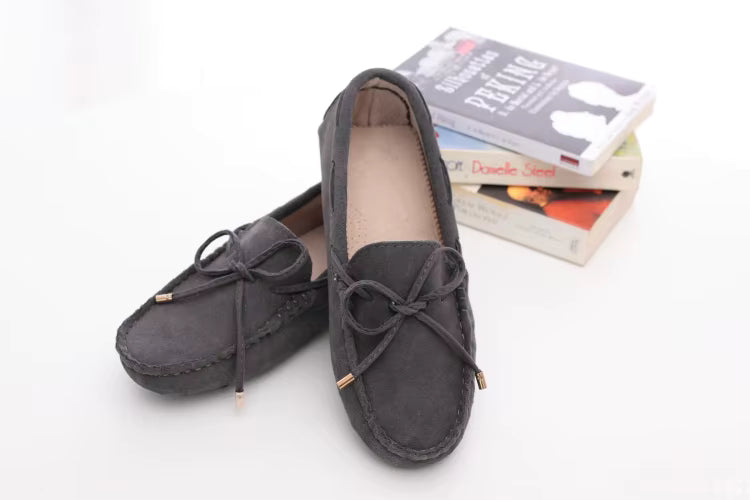 Casual Genuine Leather SLIP-ON Flats Shoes