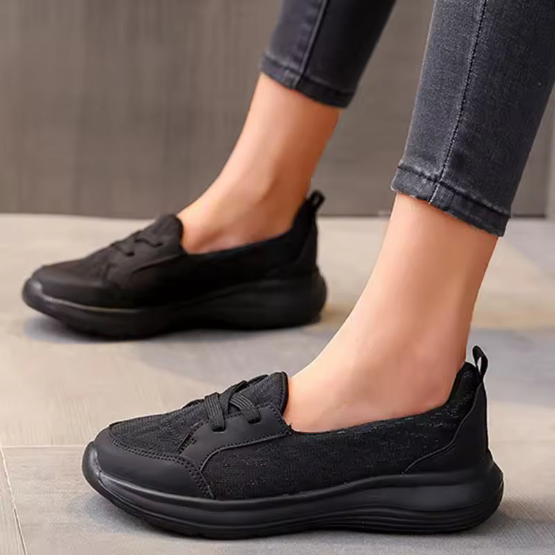 Casual Hard Court PU Polyester Soft Fabric Running Shoes