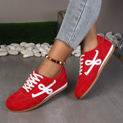 Casual Lace-Up Light Walking Leisure Beautiful Outdoor Shoes